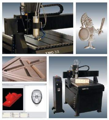 Megaplot CNC Router XMD Milling and Engraving Machine, 3D router and engraver machine